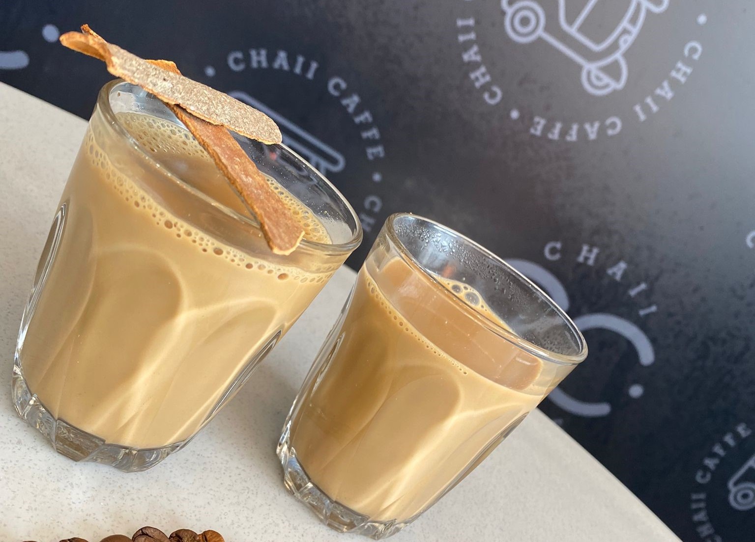 Fresh Coffee with Croissant